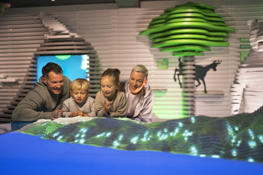 Interpretacijski postav - Centar za posjetitelje Poklon - Poklon visitor centre